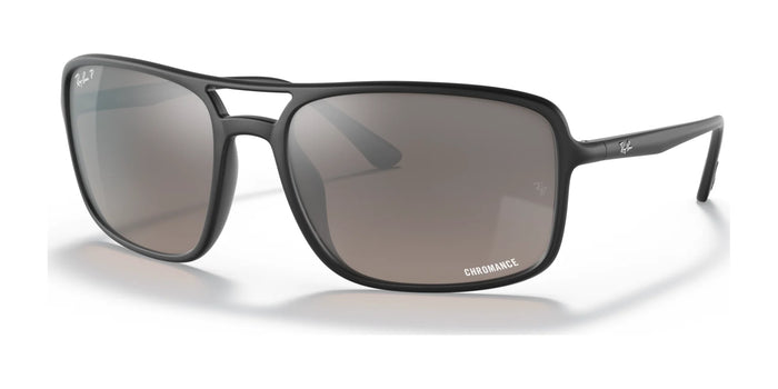 Ray-Ban RB4375 Sunglasses | Size 60 / Black №601S5J / Grey (Polarized) (3P 16%)