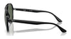 Ray-Ban RB4376F Sunglasses | Size 57 / Black №601/71 / Dark Green (3N 12.0%)