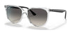 Ray-Ban RB4378 Sunglasses | Size 54 / Transparent №647711 / Grey Gradient (2N 22.8%)
