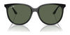 Ray-Ban RB4378F Sunglasses | Size 54 / Black №601/71 / Dark Green (3N 12.0%)