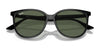 Ray-Ban RB4378F Sunglasses | Size 54 / Black №601/71 / Dark Green (3N 12.0%)