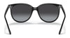 Ray-Ban RB4378F Sunglasses | Size 54 / Black №601/71 / Dark Green (3N 12.0%)