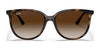 Ray-Ban RB4378F Sunglasses | Size 54 / Black №601/71 / Dark Green (3N 12.0%)