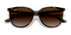 Ray-Ban RB4378F Sunglasses | Size 54 / Black №601/71 / Dark Green (3N 12.0%)