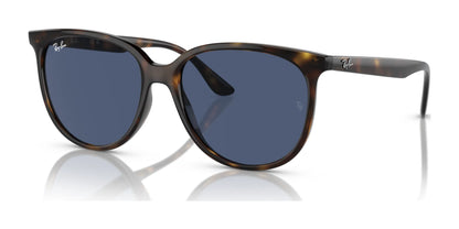 Ray-Ban RB4378F Sunglasses Havana / Dark Blue