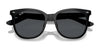 Ray-Ban RB4379D Sunglasses | Size 55 / Black №601/71 / Dark Green (3N 12.9%)