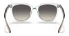 Ray-Ban RB4379D Sunglasses | Size 55 / Black №601/71 / Dark Green (3N 12.9%)