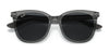 Ray-Ban RB4379D Sunglasses | Size 55 / Black №601/71 / Dark Green (3N 12.9%)