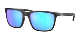 Ray-Ban RB4385 Sunglasses Black / Green / Blue (Polarized)