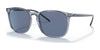 Ray-Ban RB4387 Sunglasses | Size 56 / Transparent Blue №639980 / Dark Blue (3N 15.3%)