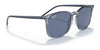 Ray-Ban RB4387 Sunglasses | Size 56 / Black №601/71 / Green (3N 12.9%)