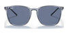 Ray-Ban RB4387 Sunglasses | Size 56 / Black №601/71 / Green (3N 12.9%)