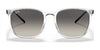 Ray-Ban RB4387 Sunglasses | Size 56 / Black №601/71 / Green (3N 12.9%)