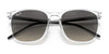 Ray-Ban RB4387 Sunglasses | Size 56 / Black №601/71 / Green (3N 12.9%)