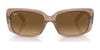 Ray-Ban RB4389 Sunglasses / Black №601/31 / Green (3N 13.2%) / Size 58