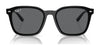 Ray-Ban RB4392D Sunglasses | Size 66 / Black №601/80 / Blue (2N 36.9%)