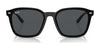 Ray-Ban RB4392D Sunglasses | Size 66 / Black №601/80 / Blue (2N 36.9%)