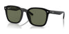 Ray-Ban RB4392D Sunglasses | Size 66 / Black №601/9A / Dark Green (Polarized) (3P 16%)