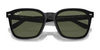 Ray-Ban RB4392D Sunglasses | Size 66 / Black №601/80 / Blue (2N 36.9%)