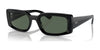 Ray-Ban KILIANE RB4395 Sunglasses | Size 54 / Black №667771 / Dark Green (3N 14.3%)