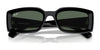 Ray-Ban KILIANE RB4395 Sunglasses | Size 54 / Black №667771 / Dark Green (3N 14.3%)