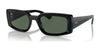 Ray-Ban KILIANE RB4395F Sunglasses | Size 54 / Black №667771 / Dark Green (3N 14.3%)