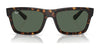 Ray-Ban WARREN RB4396 Sunglasses / Black №667771 / Dark Green (3N 14.3%) / Size 54