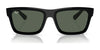 Ray-Ban WARREN RB4396 Sunglasses / Black №667771 / Dark Green (3N 14.3%) / Size 54