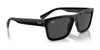 Ray-Ban WARREN RB4396 Sunglasses / Black №667771 / Dark Green (3N 14.3%) / Size 54