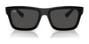 Ray-Ban WARREN RB4396 Sunglasses / Black №667771 / Dark Green (3N 14.3%) / Size 54