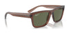 Ray-Ban WARREN RB4396 Sunglasses / Black №667771 / Dark Green (3N 14.3%) / Size 54