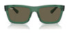 Ray-Ban WARREN RB4396 Sunglasses / Black №667771 / Dark Green (3N 14.3%) / Size 54
