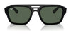 Ray-Ban CORRIGAN RB4397 Sunglasses | Size 54 / Black №667771 / Dark Green (3N 14.3%)