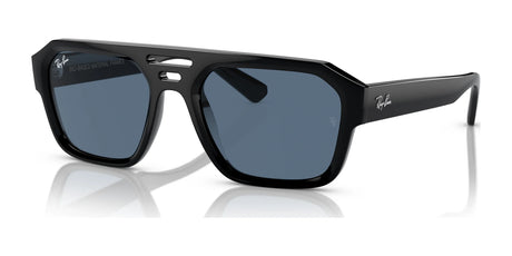 Ray-Ban CORRIGAN RB4397 Sunglasses Black / Dark Blue