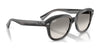 Ray-Ban ERIK RB4398F Sunglasses | Size 53 / Havana №902/31 / Green (3N 13.2%)