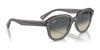 Ray-Ban ERIK RB4398F Sunglasses | Size 53 / Havana №902/31 / Green (3N 13.2%)