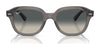Ray-Ban ERIK RB4398F Sunglasses | Size 53 / Havana №902/31 / Green (3N 13.2%)