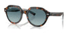 Ray-Ban GINA RB4399 Sunglasses / Dark Havana On Multicolor №14133M / Blue Gradient Grey (2N 21%) / Size 51