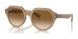 Ray-Ban GINA RB4399F Sunglasses Turtledove / Brown