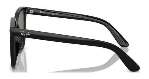 Ray-Ban RB4401D Sunglasses / Black №601/71 / Dark Green (3N 12.9%) / Size 55