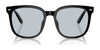 Ray-Ban RB4401D Sunglasses / Black №601/71 / Dark Green (3N 12.9%) / Size 55