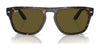Ray-Ban RB4407 Sunglasses | Size 57 / Black Transparent №654571 / Dark Green (3N 14.3%)