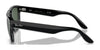 Ray-Ban RB4407 Sunglasses | Size 57 / Black Transparent №654571 / Dark Green (3N 14.3%)
