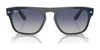 Ray-Ban RB4407 Sunglasses | Size 57 / Black Transparent №654571 / Dark Green (3N 14.3%)