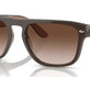 Brown Light Brown Transparent Beige №673113