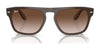 Ray-Ban RB4407 Sunglasses | Size 57 / Black Transparent №654571 / Dark Green (3N 14.3%)