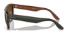 Ray-Ban RB4407 Sunglasses | Size 57 / Black Transparent №654571 / Dark Green (3N 14.3%)