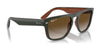 Ray-Ban RB4407 Sunglasses | Size 57 / Black Transparent №654571 / Dark Green (3N 14.3%)