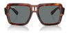 Ray-Ban MAGELLAN RB4408 Sunglasses | Size 54 / Black №667771 / Dark Green (3N 14.3%)