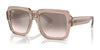 Ray-Ban MAGELLAN RB4408 Sunglasses | Size 54 / Transparent Light Brown №67278Z / Silver/Brown (2N 36.6%)